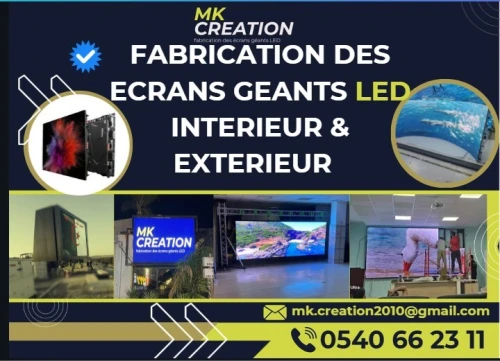 Écran publicitaires LED extérieur intérieure 