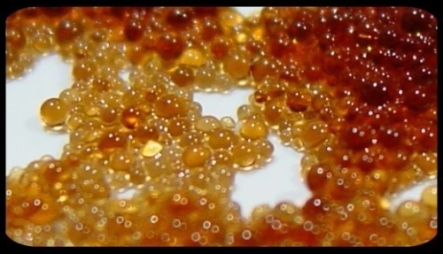 Résine échangeuse d'ions