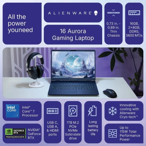 Alienware 16 Aurora - Promotion