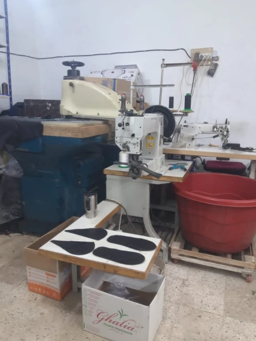 Lot machine à coudre industrielle pour chaussures 