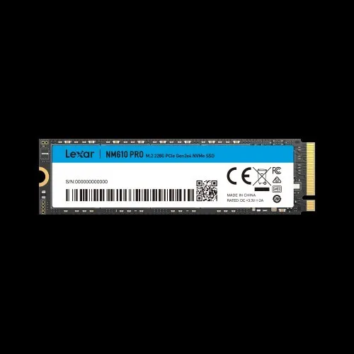SSD Nvme 1To Lexar NM610PRO M.2 2280 PCIe Gen3x4 UTILISE