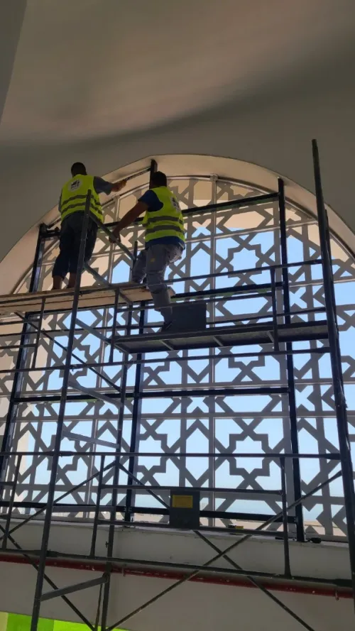 décoration des façades -mur rideau -façade ventilée 