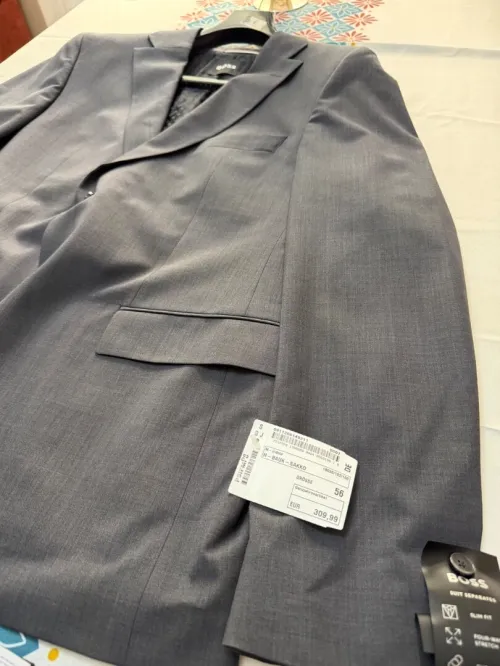 Costume dressler et hugo boss made in germany blue marine taille 56