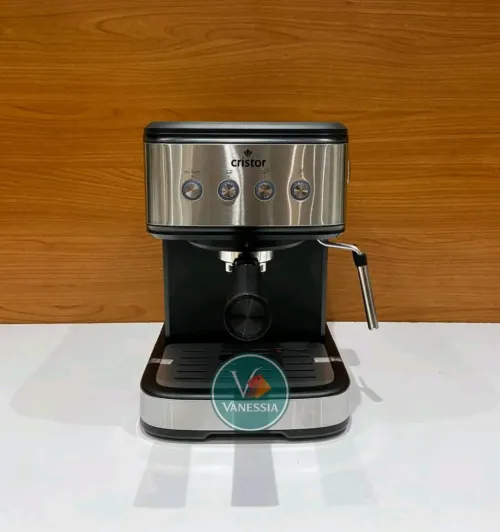 Machine à café à bras / capsule 20 Bar capacité 1,5L marque cristor