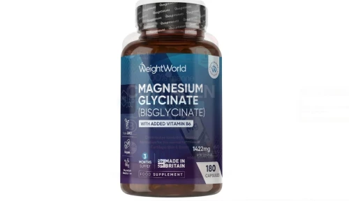 Magnesium Glycinate 1422mg - 180 Capsules