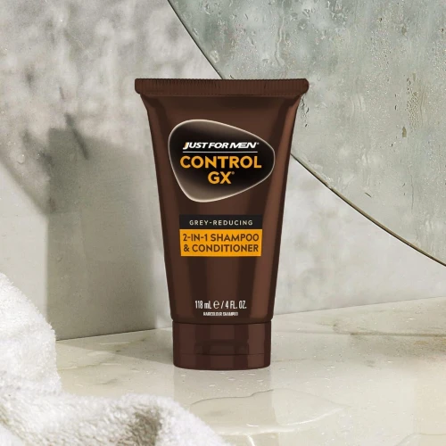 Just For Men - Réducteur De Cheveux Gris Shampooing Et Aprés-Shampooing 2 En 1