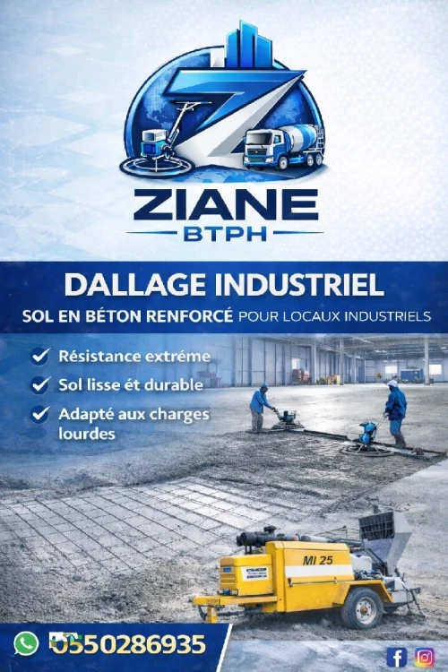 Dallage industriel