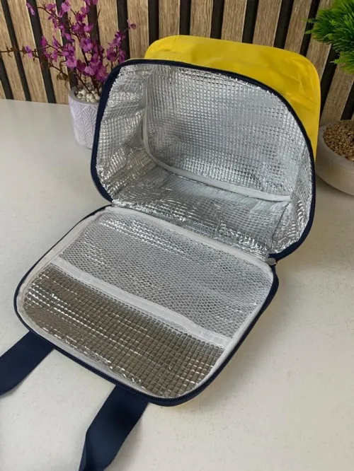 Sac à lunch isotherme portable facile à transporter  حقيبة غداء محمولة