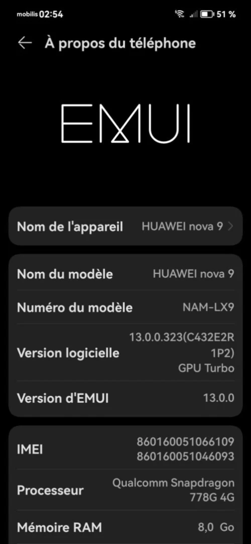 huawei nova 9 nova 9