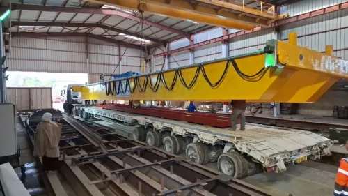 Fabrication de pont roulant haute tension bi poutre et selon vos caractéristiques 