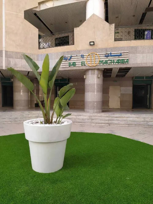 Aménagement floral de terasses avec des pots et plantes d'intérieur et extérieure 0559360090 