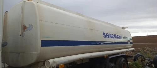 shacman citern D'eau 22000L +pomp 2013