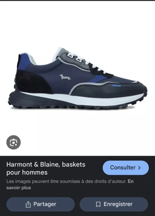Basquette marque : harmont & blaine 