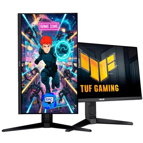 ASUS TUF GAMING VG249QL3A - 23.8" - 180HZ FHD - IPS - 1MS - FREESYNC & G-SYNC - AJUSTABLE - BLACK