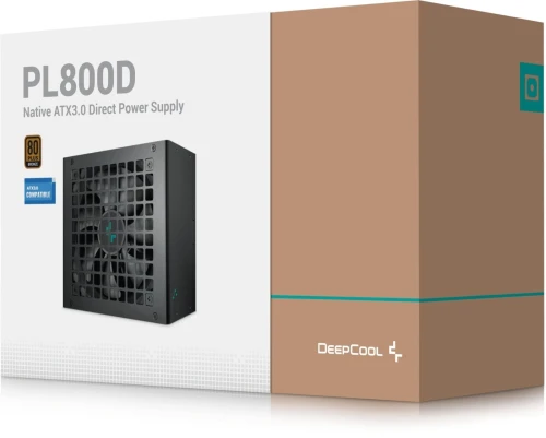 ALIMENTATION DEEPCOOL PL800D 800W 80PLUS BRONZE BLACK