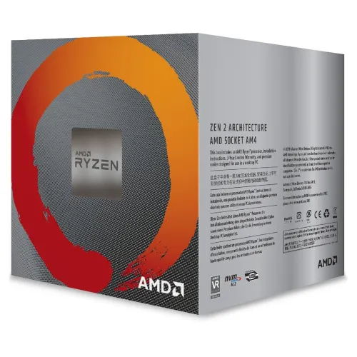 CPU AMD Ryzen 5 3600XT Wraith Spire (3.8 GHz / 4.5 GHz)
