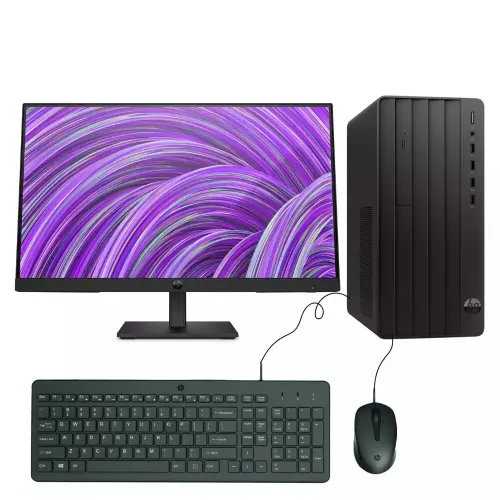 HP PRO TOWER 290 G9 - I3-12100 - 8GB - 256GB SSD - UHD 770 + ÉCRAN HP 22" P22VB G5+ CLAVIER + SOURIS