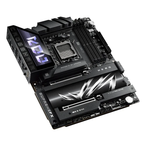 CARTE MERE ASUS ROG CROSSHAIR X870E HERO -WIFI 7 - SOCKET AMD AM5 - 4XDDR5 -M.2 PCIE 5.0 - USB 4