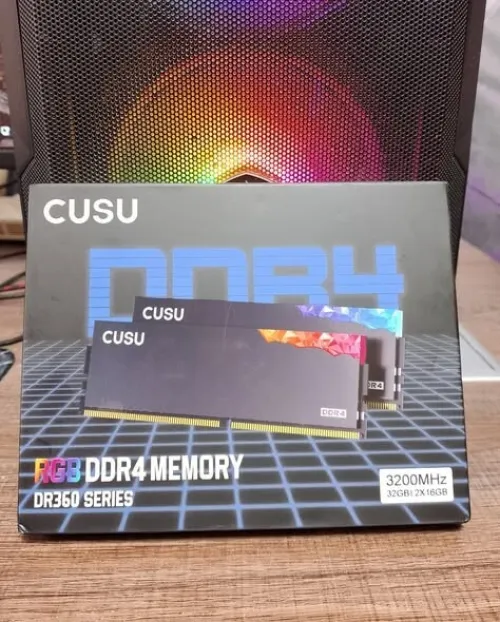 RAM CUSU DDR4 32GB 16*2 3200Mhz RGB