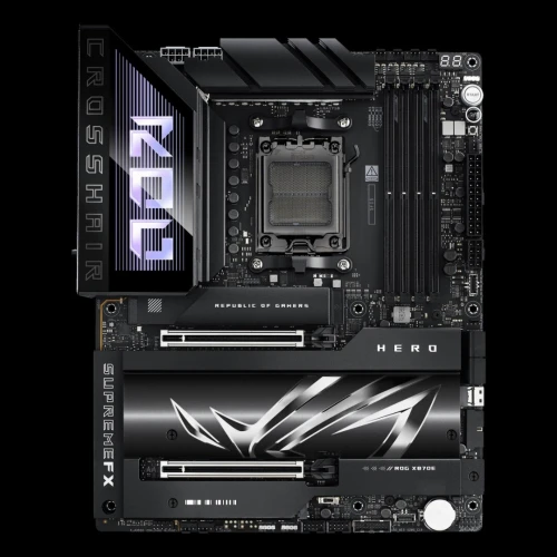 CARTE MERE ASUS ROG CROSSHAIR X870E HERO -WIFI 7 - SOCKET AMD AM5 - 4XDDR5 -M.2 PCIE 5.0 - USB 4