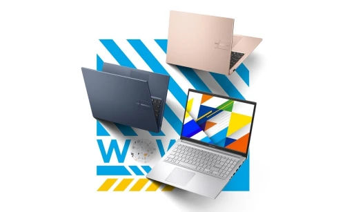 LAPTOP ASUS  X1504- INTEL i3-1315U -RAM 8GB- SSD 512GB ECRAN 15.6 FHD / WIN 11 BLUE / SILVER