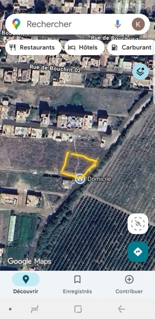 Vente Terrain Blida Boufarik