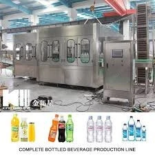 Machine de remplissage d'eaux minérales et boissons gazeuses