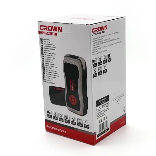 compressor de voiture avec booster batterie  Crown 25800 Mah