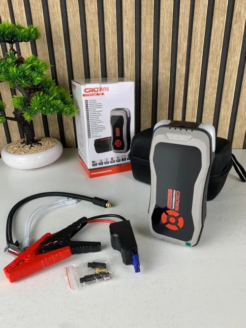 compressor de voiture avec booster batterie  Crown 25800 Mah