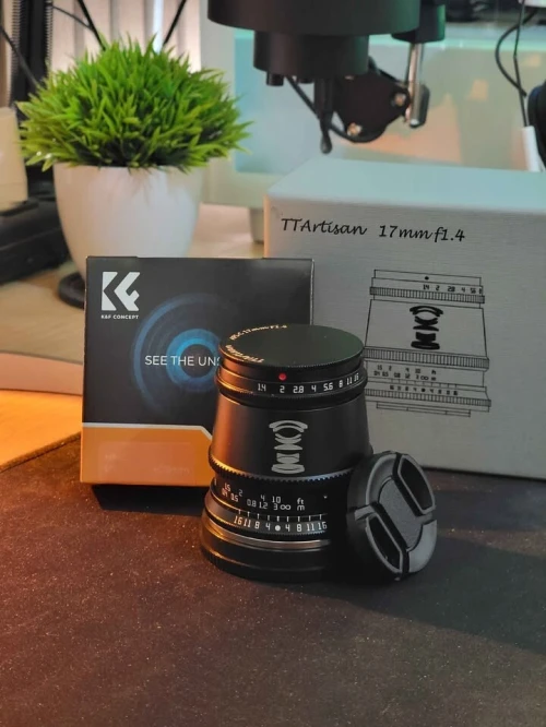 TTArtisan 17mm f/1.4 Sony E-Mount + K&F Filter (NUEF)