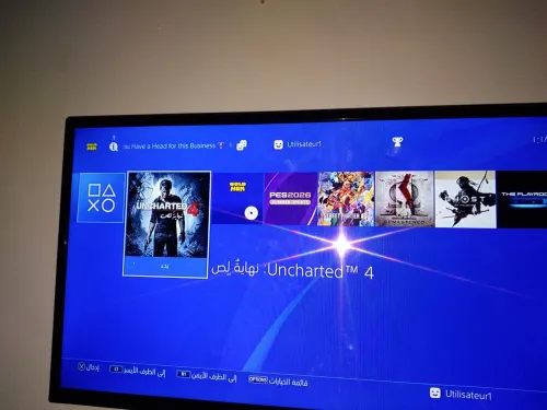 Playstation 4 flach