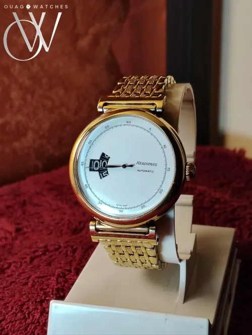 (Photos Réel) Hebdomas Jumping Horse Automatique A Luxurious Rare Watch