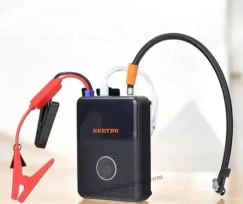 Booster Auto 2000A Multifonction avec Power Bank 21800mAh et Mini Compresseur 10 Bar