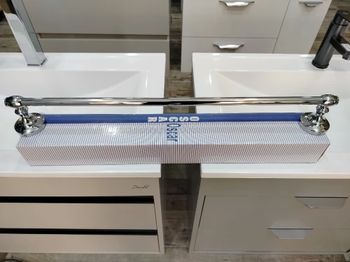 Porte-serviettes mural inox Support serviette salle de bain