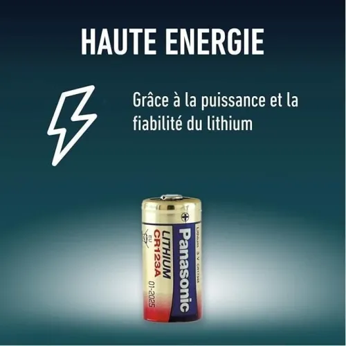 Panasonic CR123 PILE 3V lithium