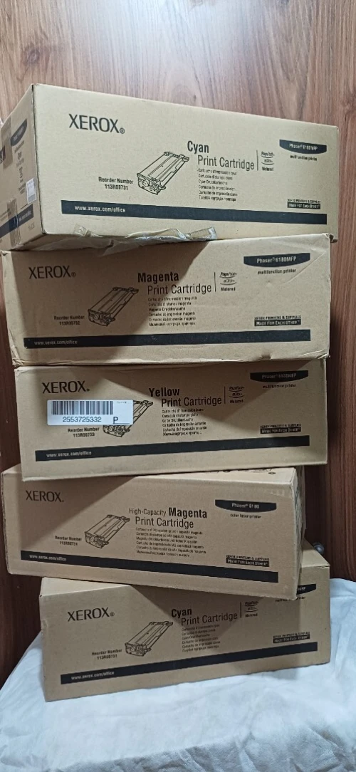 cartouche Xerox authentiques pour imprimante laser. 