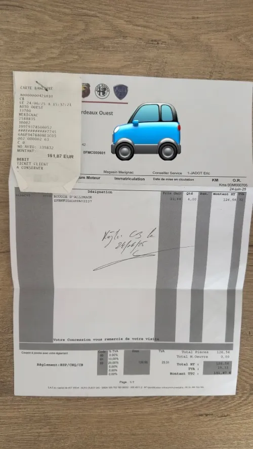 Bougies d allumage Fiat 500X neuves, origine France