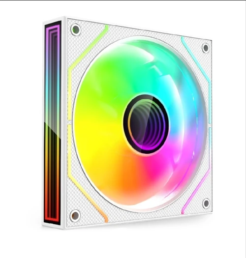 Pack de 5 ventilos pc ARGB white