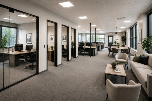 Aménagement de bureaux et tout types d'intérieur.