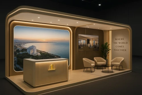 Stand sur mesure et logos