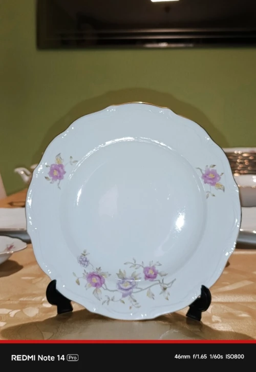 Service de table en porcelaine polonaise vintage