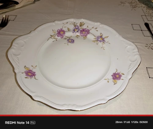 Service de table en porcelaine polonaise vintage