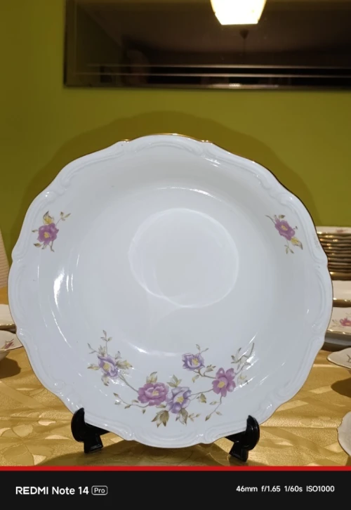 Service de table en porcelaine polonaise vintage