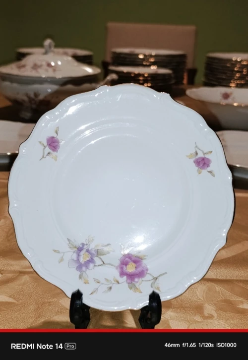Service de table en porcelaine polonaise vintage