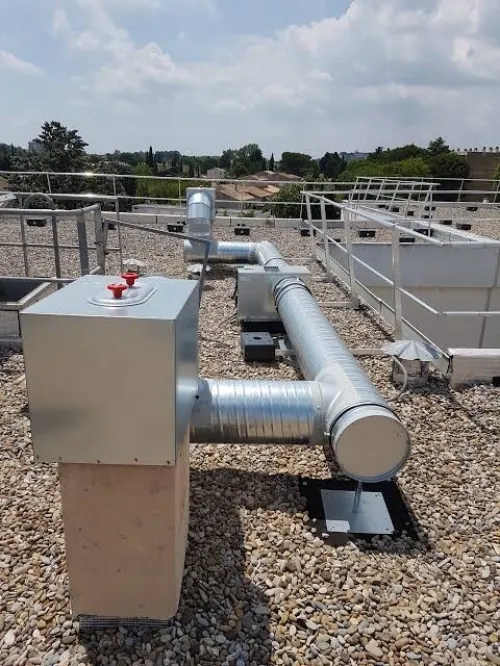 Fourniture et Pose de Gaines de Ventilation  Extraction Climatisation Désenfumage
