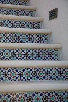 Zellige mosaïque traditionnelle زليج تقليدي
