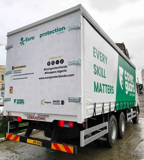 fabrication de plateaux à bâche coulissante (maraichers) sur camion (TIRSAM, RENAULT, JMC, JAC...)