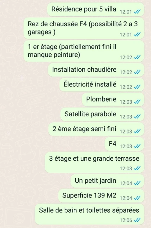 Vente Villa Alger Bordj el kiffan