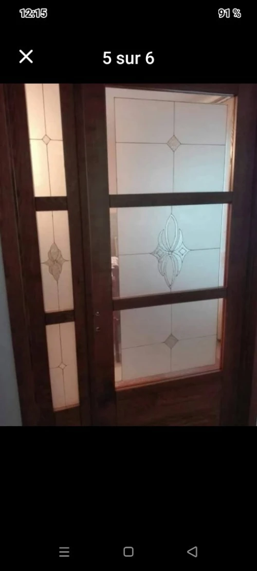 Décoration sur verre