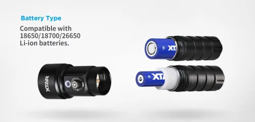 XTAR D26 1100 Lumens Lampe de plongée Idéale pêche sous-marine